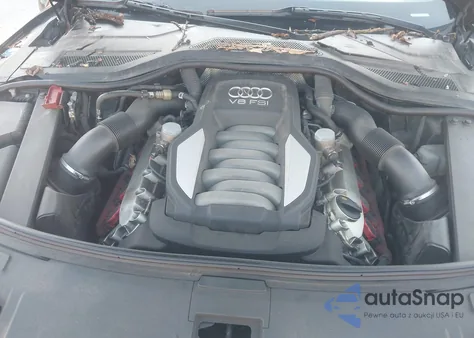 2012 Audi A8 Quattro из США, поврежденный, VIN WAUAVAFD4CN001596